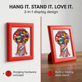 Eye Candy Frame 3D globe artwork highlights the decorative design with visible treats