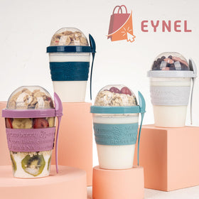 EYNEL 20 oz capacity marking on the parfait cup.