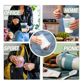 EYNEL durable leak-proof plastic cup highlighted for everyday use.
