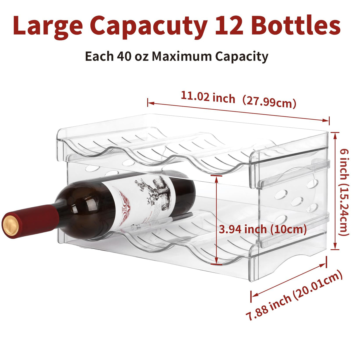 EZ COZY fits cabinet, fridge, or pantry for versatile organization