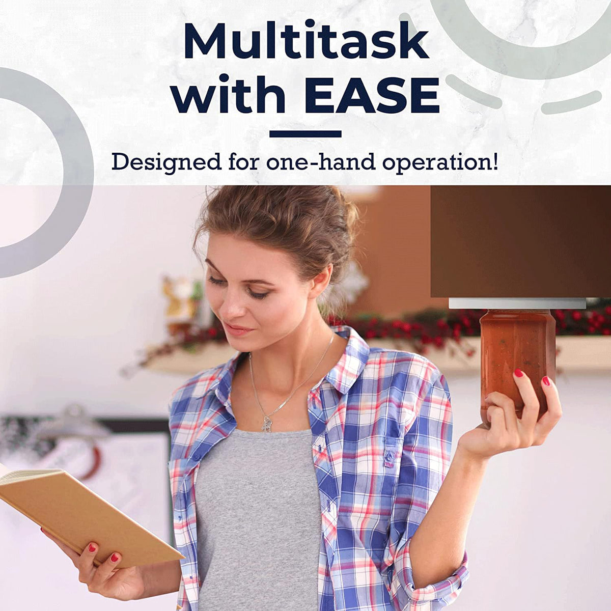 Durable EZ Off materials built for daily kitchen use and long-lasting performance.