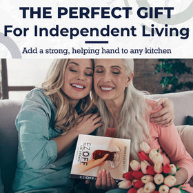 Gift-ready EZ Off Jar Opener appeals to seniors and caregivers.