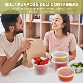 Ezalia dishwasher-safe containers simplify cleanup after meals.