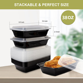 Ezalia freezer-safe meal prep containers preserve flavor and texture when frozen.
