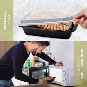 Ezalia microwave-safe container for fast heating on busy days