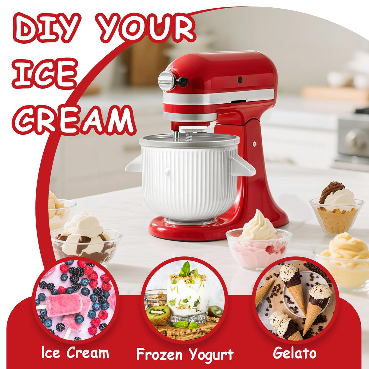 Ezato creative flavors ready to churn for personalized desserts