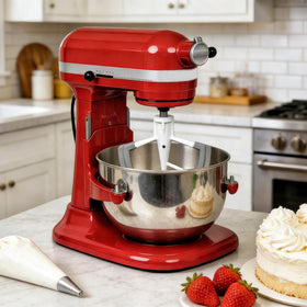 Ezato Flex Edge Beater fits 6Qt bowl-lift mixers with seamless compatibility.
