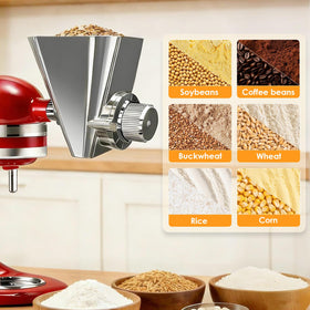 Ezato grain mill handles coffee beans for a fragrant morning brew.