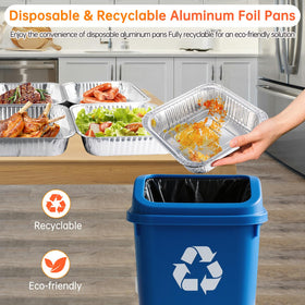 Ezsart bulk value pack pans great for hosting and meal prep