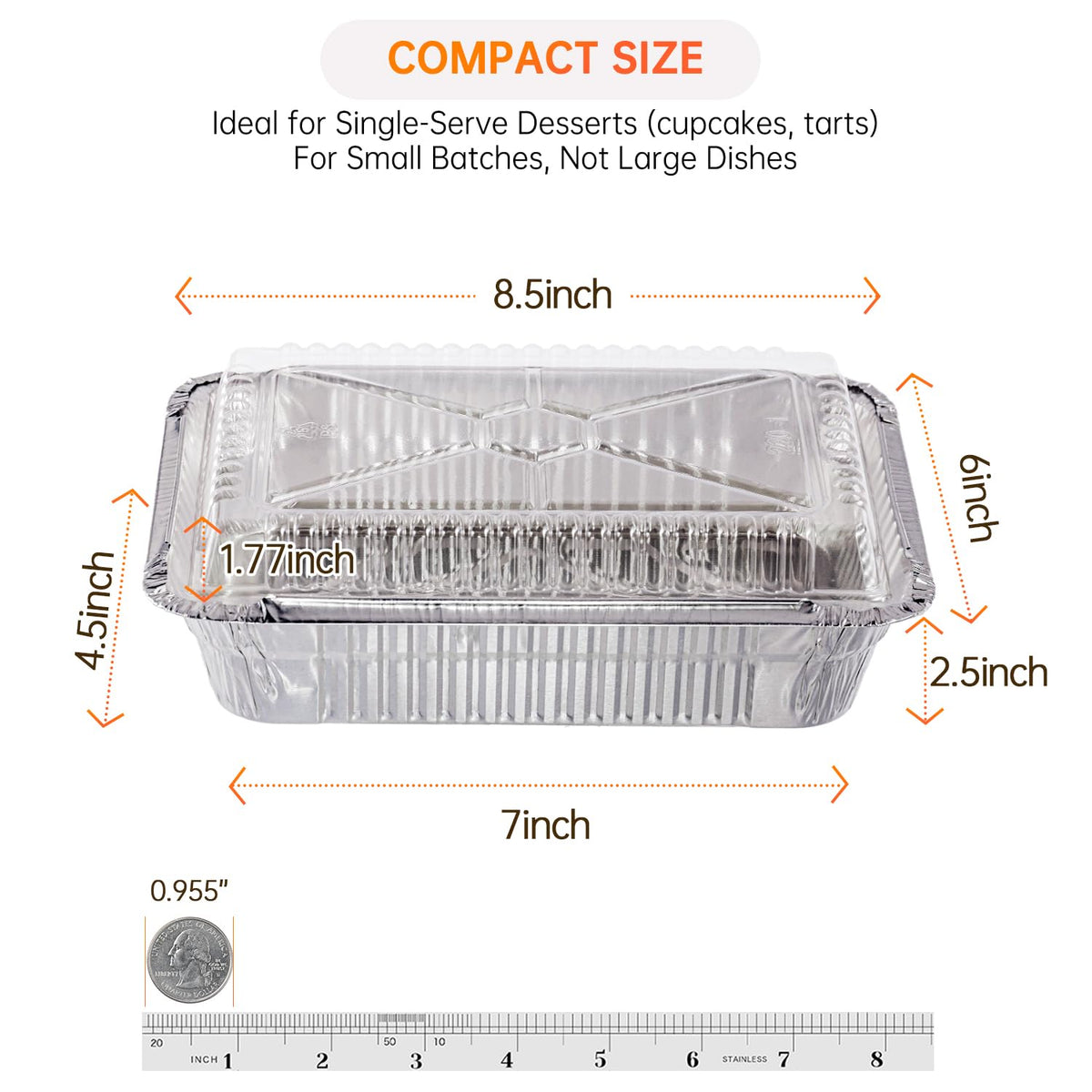 Catering-friendly disposable pan for events and serving