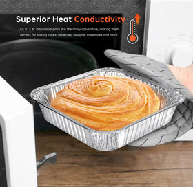 Ezsart freezer-safe pans for safe freezing and reheating