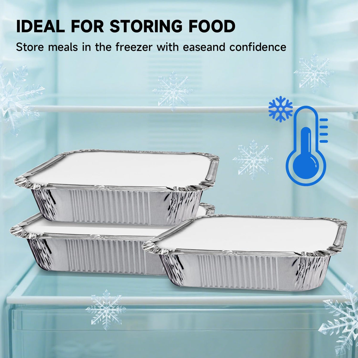 Ezsart heavy-duty pans with thick walls resist bending and leaks.