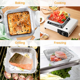 Ezsart recyclable disposable pans for eco-friendly cleanup