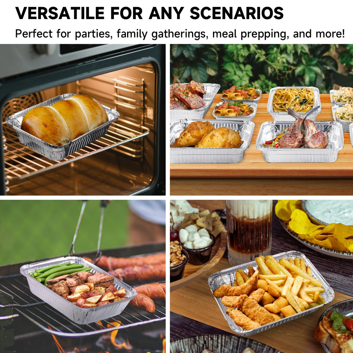 Ezsart stackable 50-pack for space-saving bulk kitchen organization.