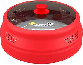 EZY ACTIVE tempered glass construction delivers sturdy, heat-safe performance.