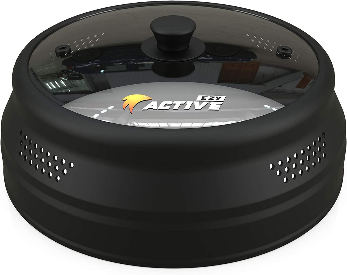 EZY ACTIVE transparent lid lets you monitor reheating without lifting