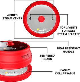 EZY ACTIVE vented edge keeps moisture at bay for crisp, clean results.
