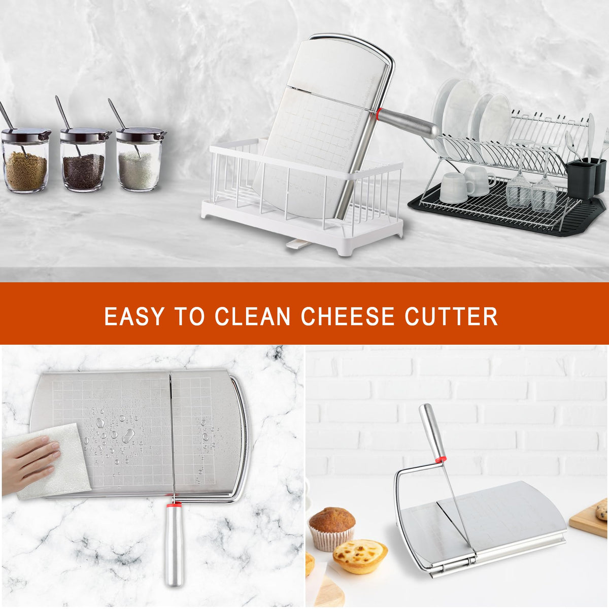 Faat3 Coi4 compact cheese slicer fits small kitchens
