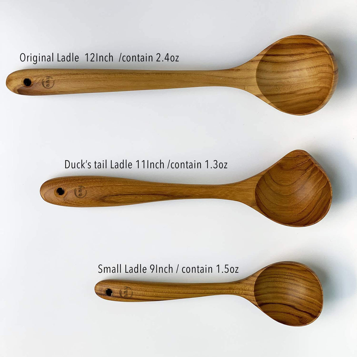 FAAY Teak Ladle handcrafted by local artisans supporting traditional skills.