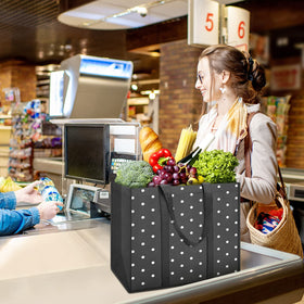 Fab totes 35L capacity open bag ideal for grocery hauls and picnics.