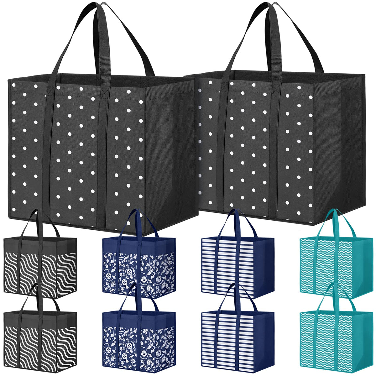 Fab Totes 35L large-capacity bag ideal for heavy grocery hauls.
