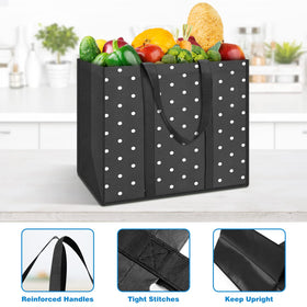Fab totes fashionable patterns offer sustainable alternative to single-use bags.