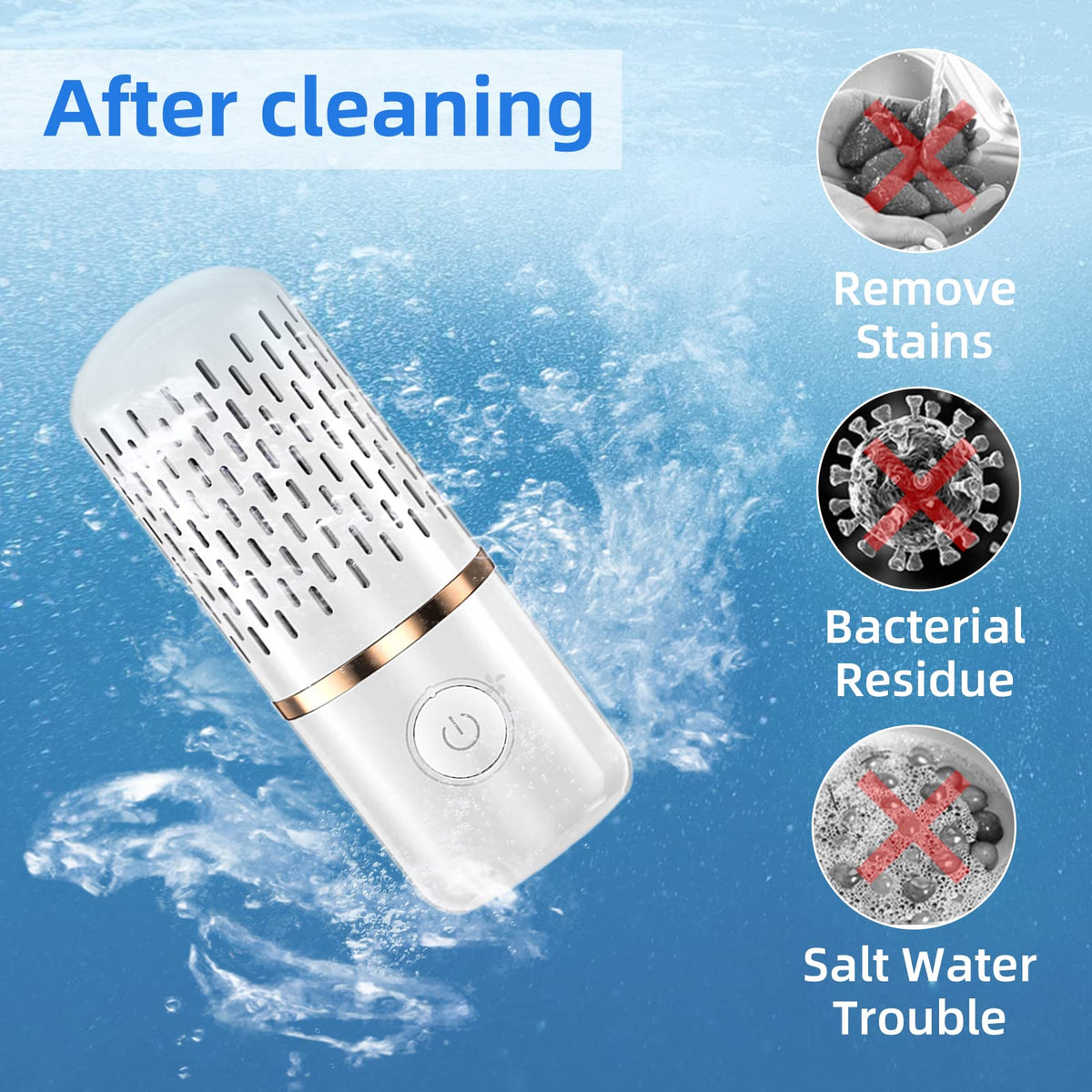 Fabenix device operating with tap water for versatile purification