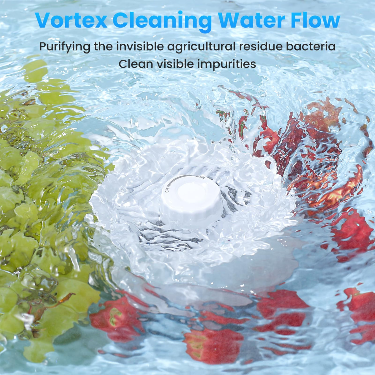 Fabenix rotatable purifier demonstrates deep cleaning action