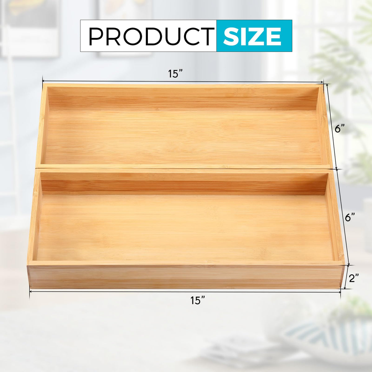Fabsome vanity storage tray adds elegant countertop organization.