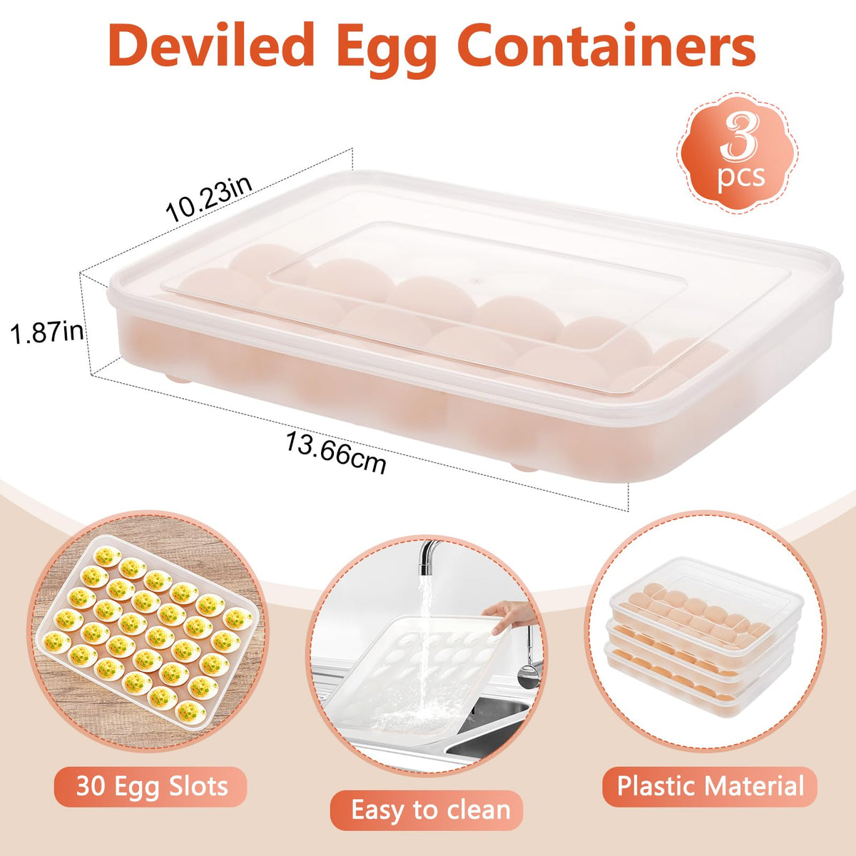 FACULX injector kit for deviled eggs offering precise decorating options.