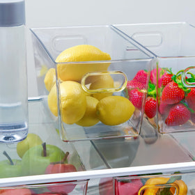 FAIRHOME compact bins maximize cabinet space and simplify organization