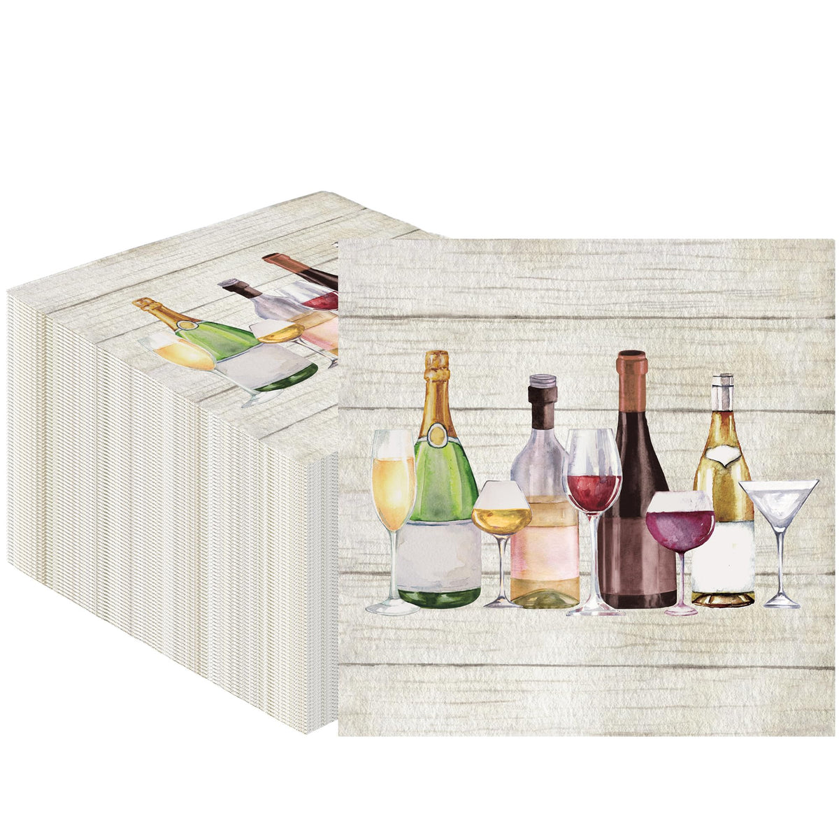 Fairooth wine cocktail napkins pack of 100 for easy entertaining