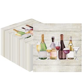 Fairooth wine cocktail napkins pack of 100 for easy entertaining