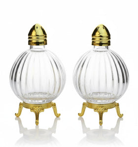 Fairturk gold-tone accents complement diverse dining decor.