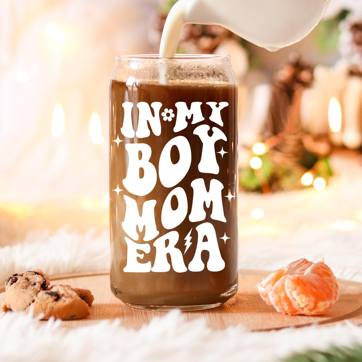 Fairy's Gift durable glass iced coffee cup for everyday reliance.