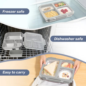 FAJSL removable silicone gasket for easy cleaning and a tight seal