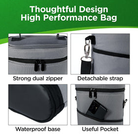 Falcona Wild wine cooler bag pocket stores accessories for easy travel