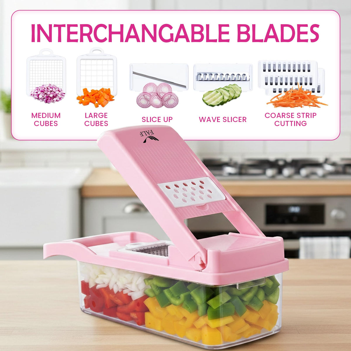 FALF compact storage fits in small kitchens