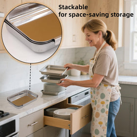 Falichchch trays in dishwasher safe mode for easy cleanup