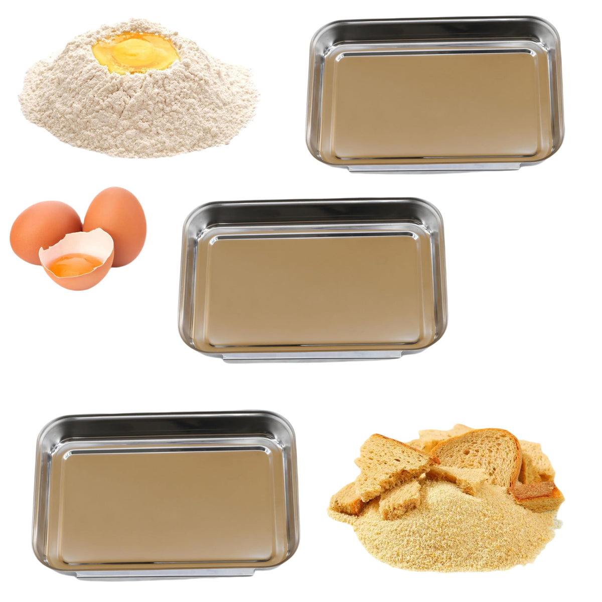 Falichchch stackable trays saving cabinet space
