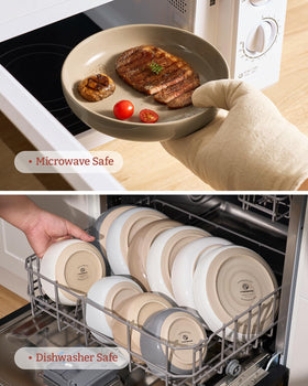 Famiware dishwasher and microwave safe bowls simplify cleanup and daily use.