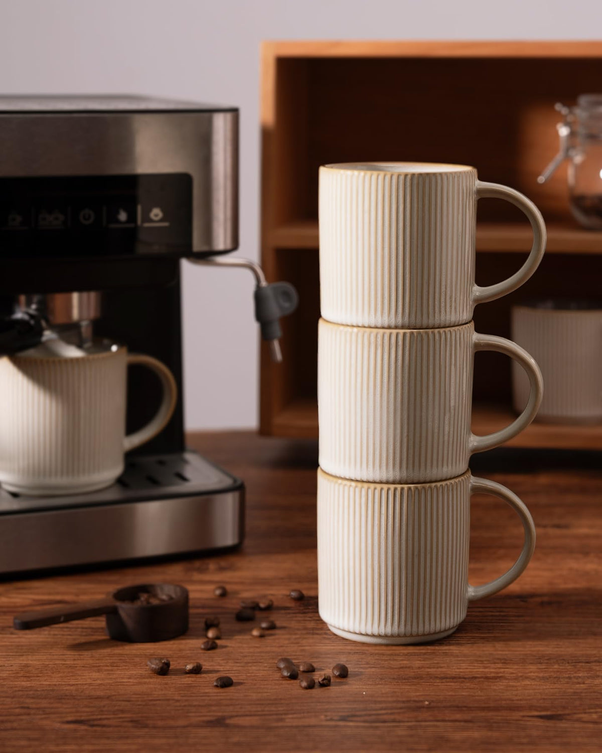 Durable stoneware fired at high temperature for longevity