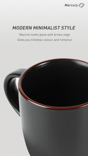 Famiware Mercury mugs with matte glaze for a modern look