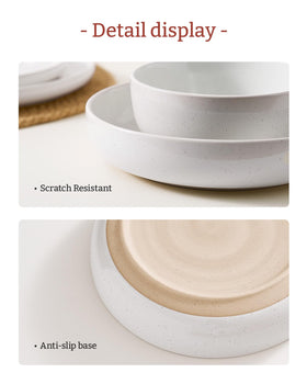 Famiware Milkyway 33oz bowls showcase modern kitchen aesthetics.