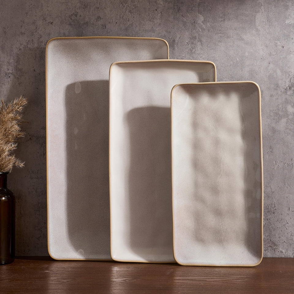 Famiware Ocean Series large rectangular platter for main dishes and roasts