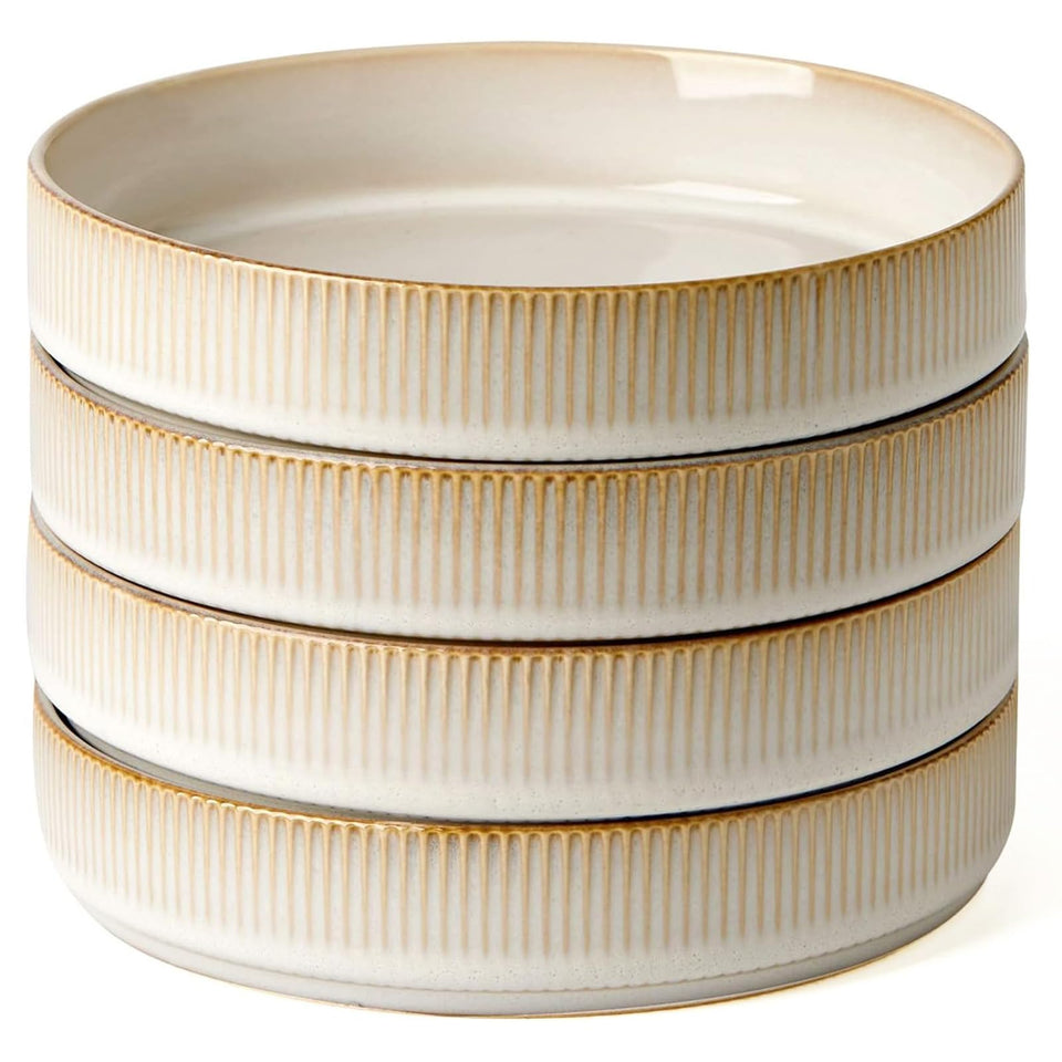famiware Star 7.5-inch pasta bowls set ready for family meals and pasta nights