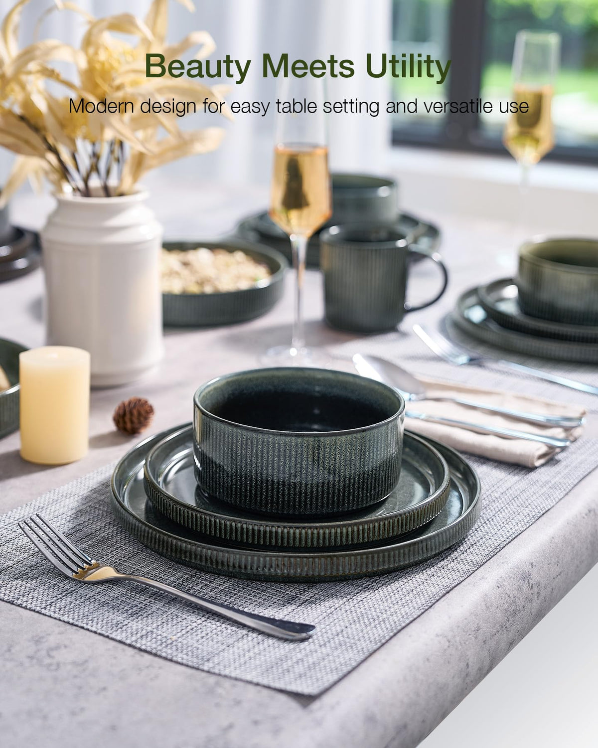 Famiware Star 8-inch salad plate showcasing sturdy stoneware for family dining