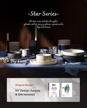 famiware Star handcrafted bowls show artisan glaze variation in each piece