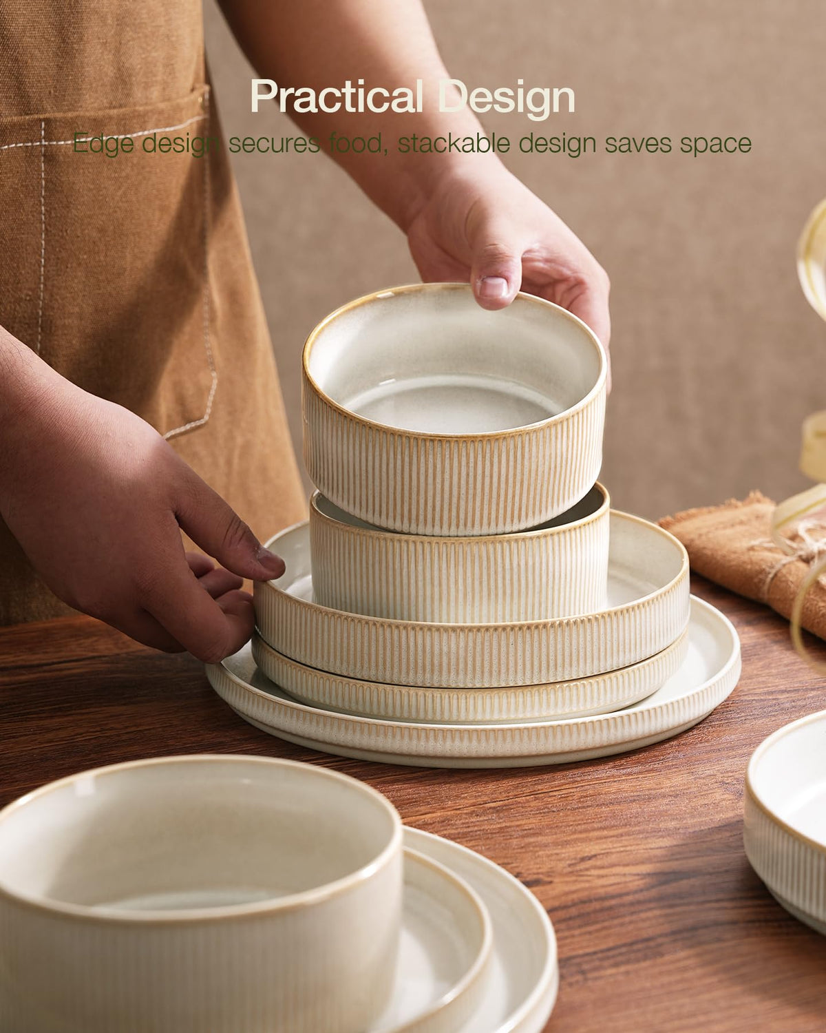Famiware Star stack-friendly design for neat storage and space savings