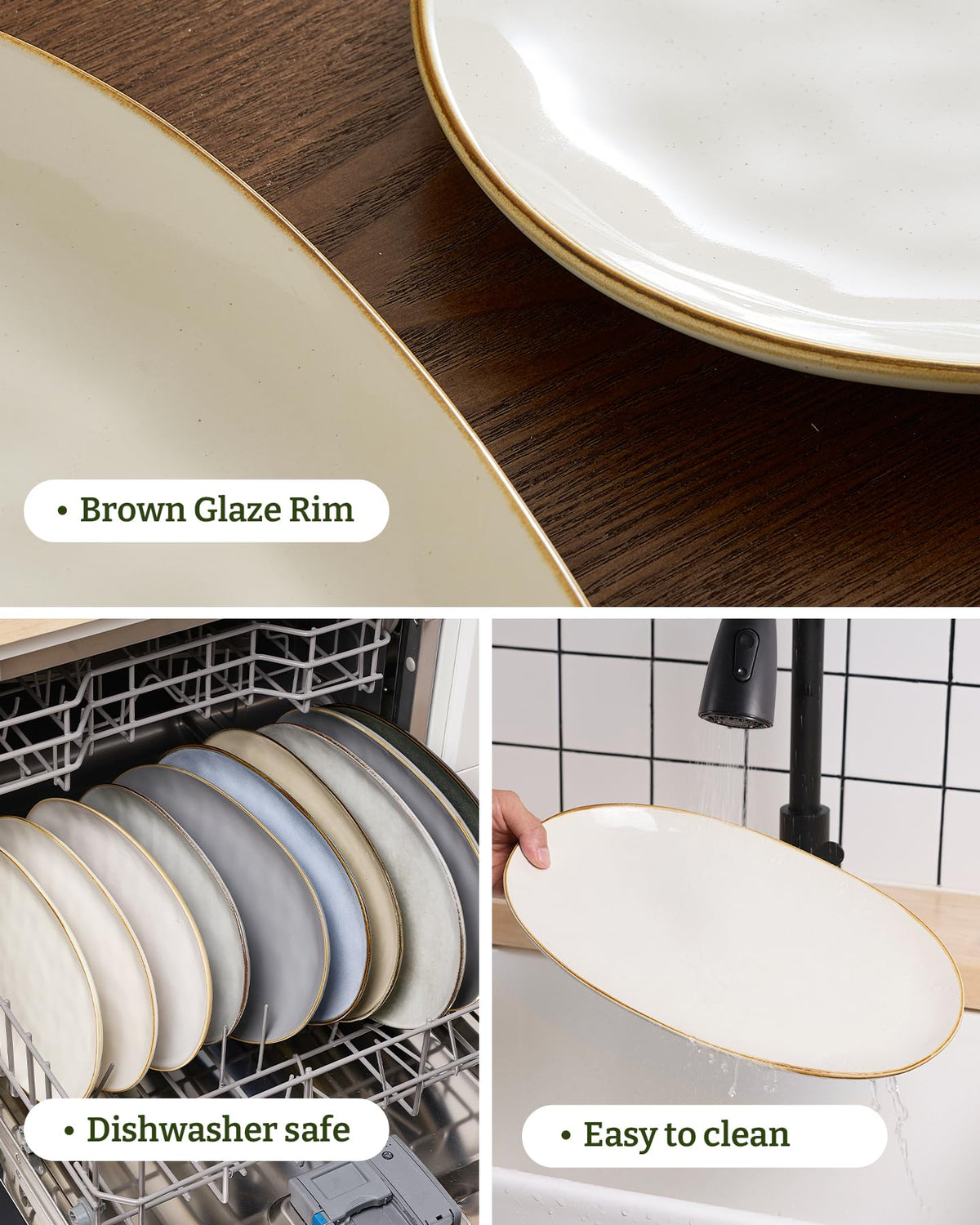 Famiware table setting with platters enhances entertaining presentation
